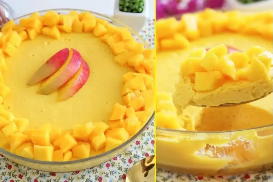 Use a fruta do momento no verão e faça mousse de manga super cremoso para o ano novo