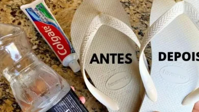 Veja essa dica sensacional de como limpar chinelo encardido e deixar branquinho de novo