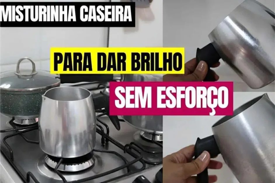 Aprenda um novo jeito fácil de lavar louças com essa dica de como dar brilho nas panelas