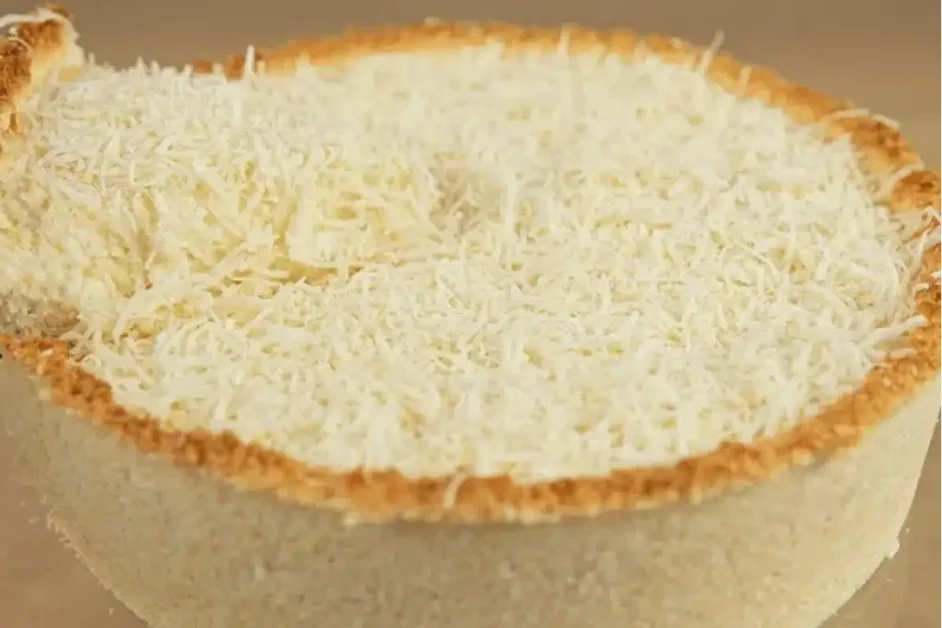 Torta dos anjos que é a sobremesa de coco mais cremosa e gostosa de todas