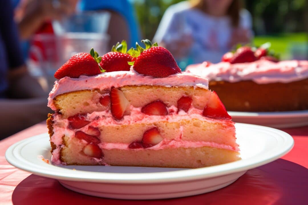 Bolo de Morango e Nata recheado é o paraíso na terra