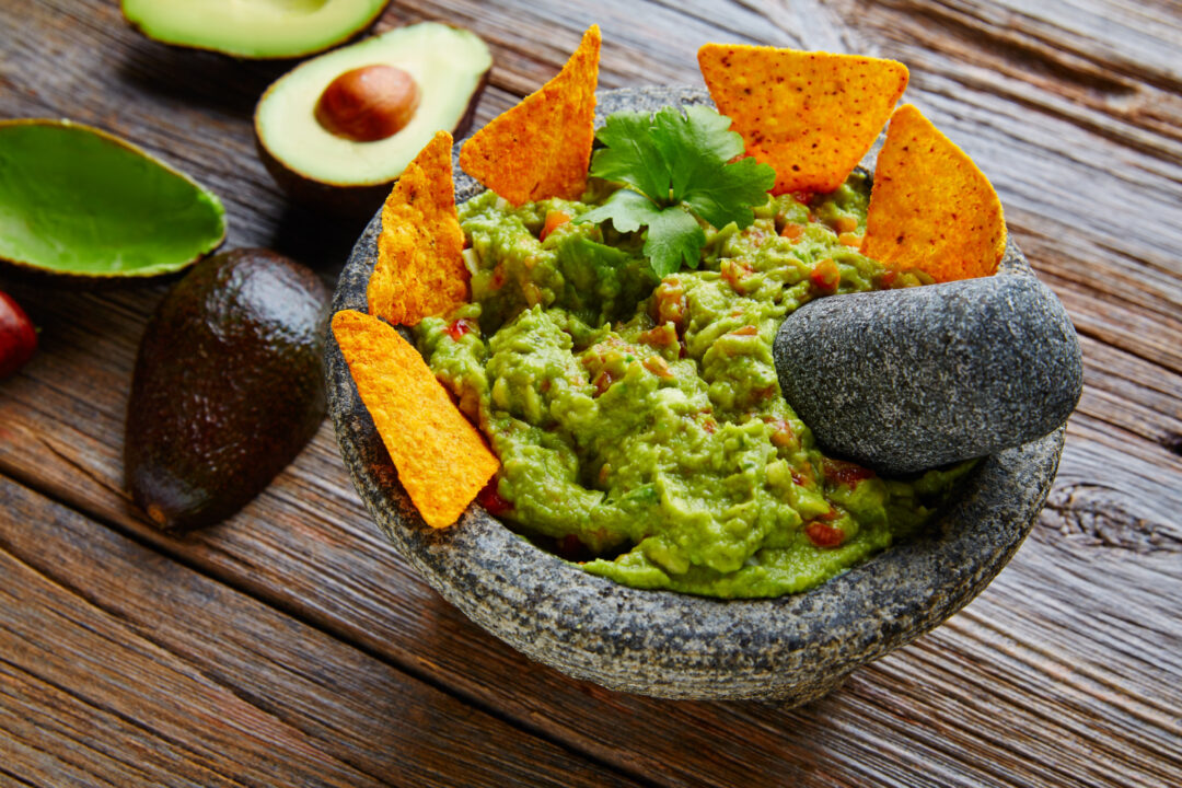 Guacamole com Carne Moída