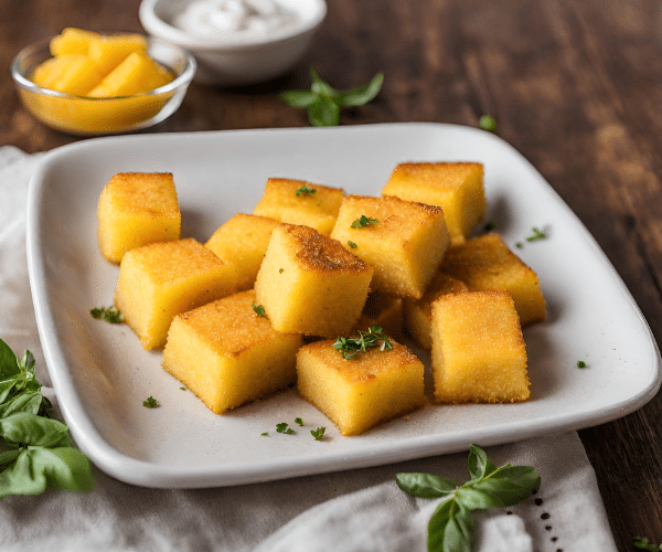 Polenta Frita Crocante: O Prazer Irresistível em Cada Mordida!