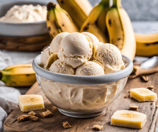 Sorvete de Banana Cremoso para Refrescar e Encantar!