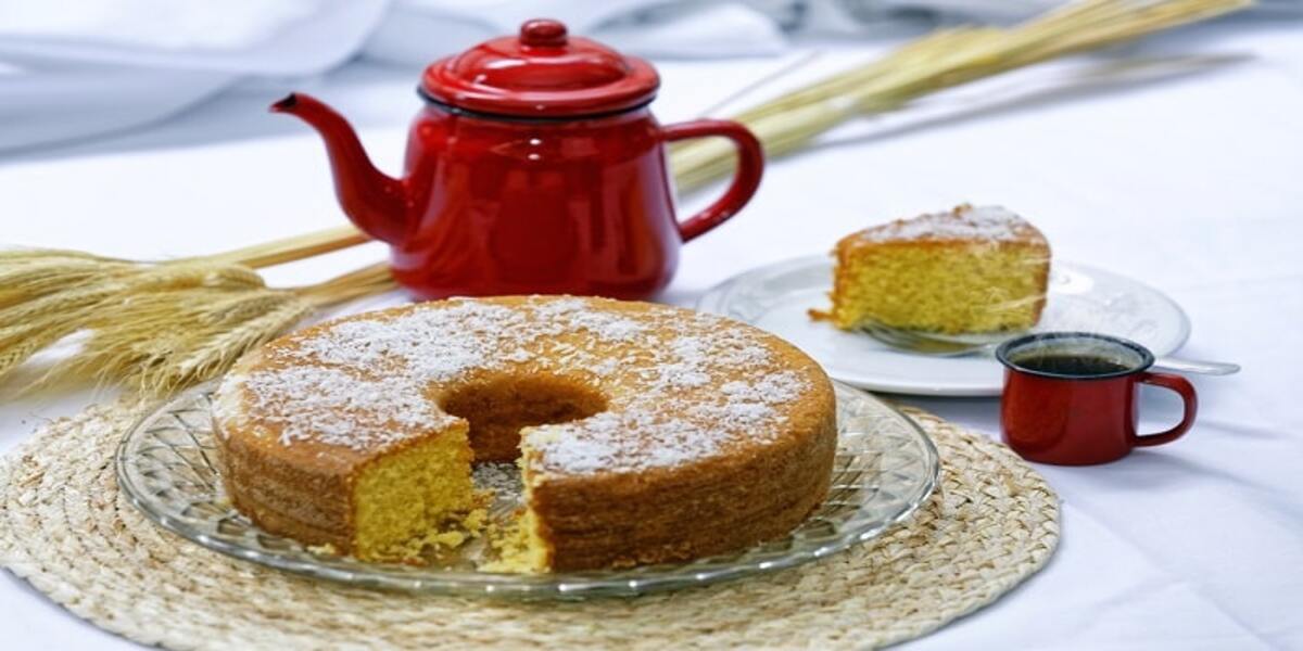 Bolo de Maizena para um café da tarde perfeito!