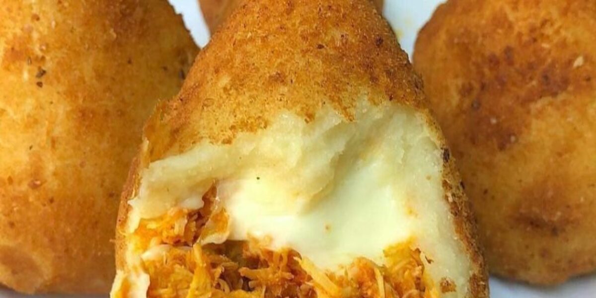 Coxinha Cremosa deliciosa que não pode faltar no seu dia!