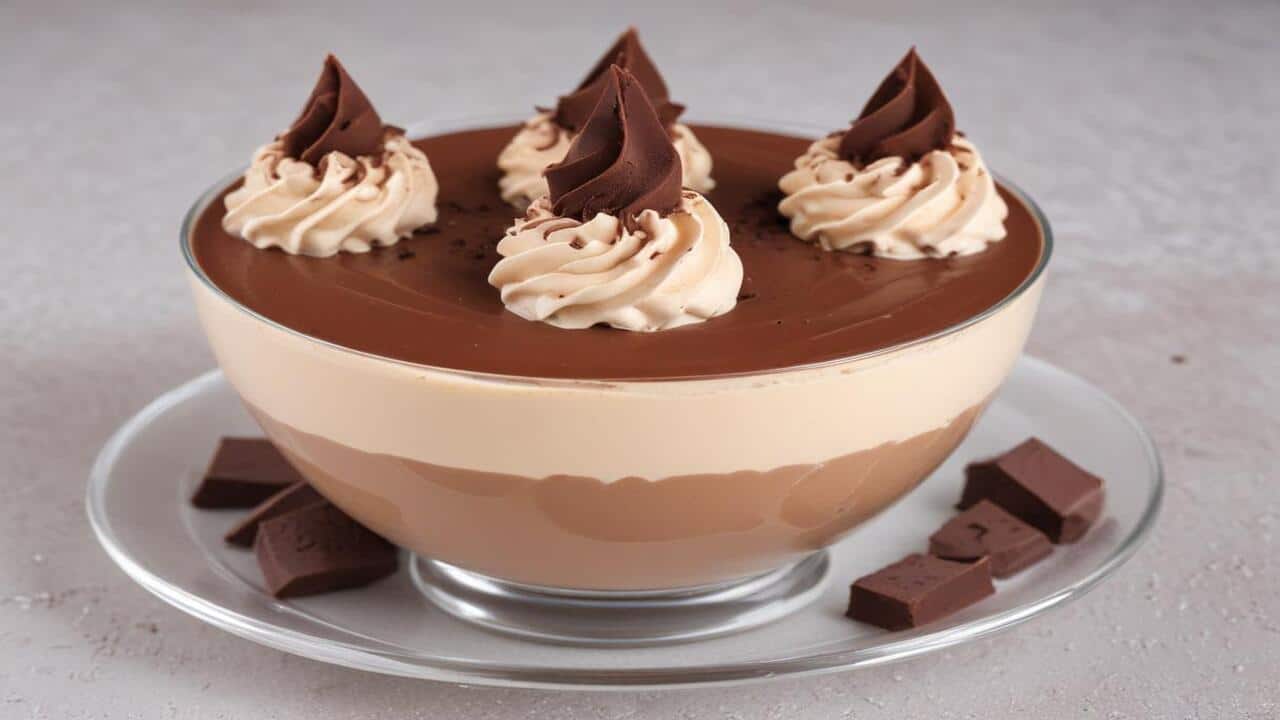 Mousse de Creme com Chocolate que Aprendi com Minha Mãe: A Receita que Não Pode Faltar na Sua Mesa