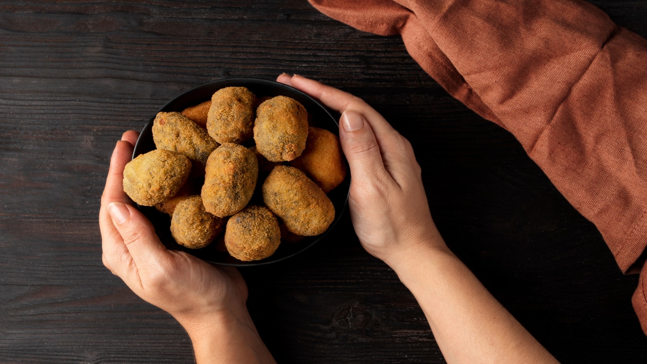 Croquetes de Carne Que Aprendi com Minha Mãe