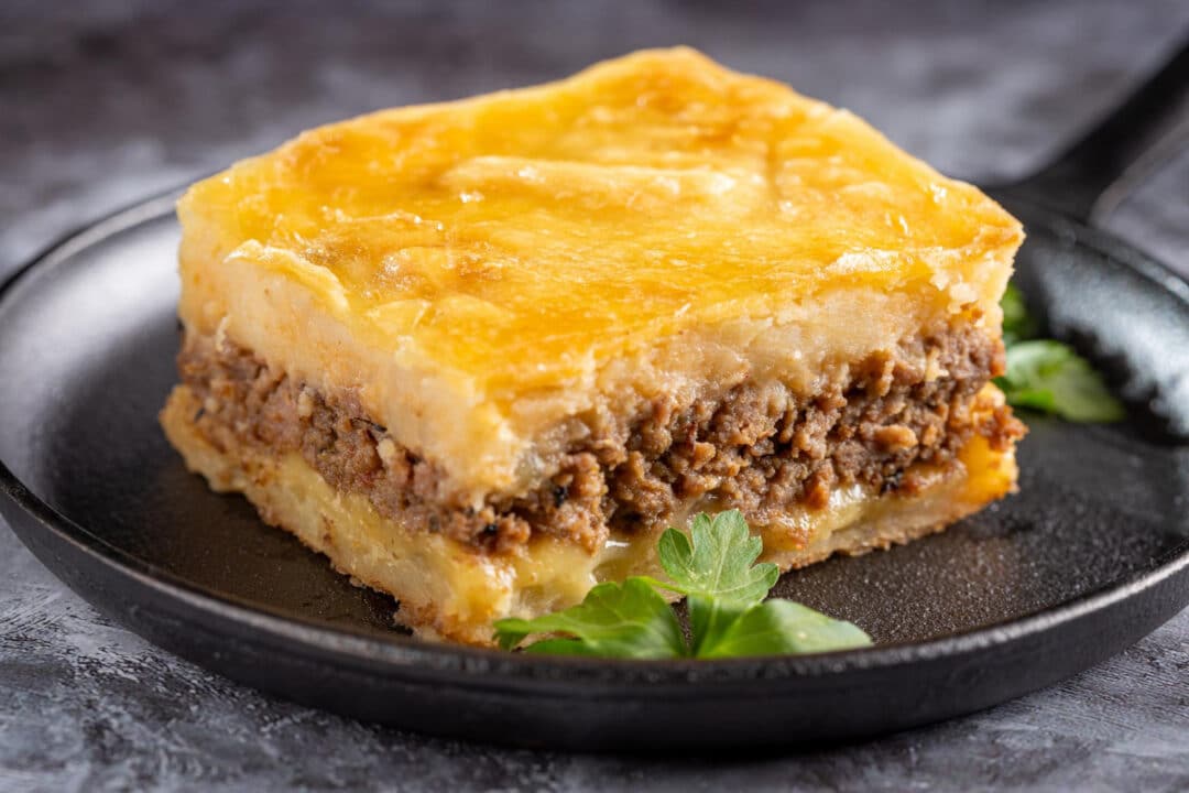 Torta de Carne Moída com Creme de Leite que aprendi com minha mãe