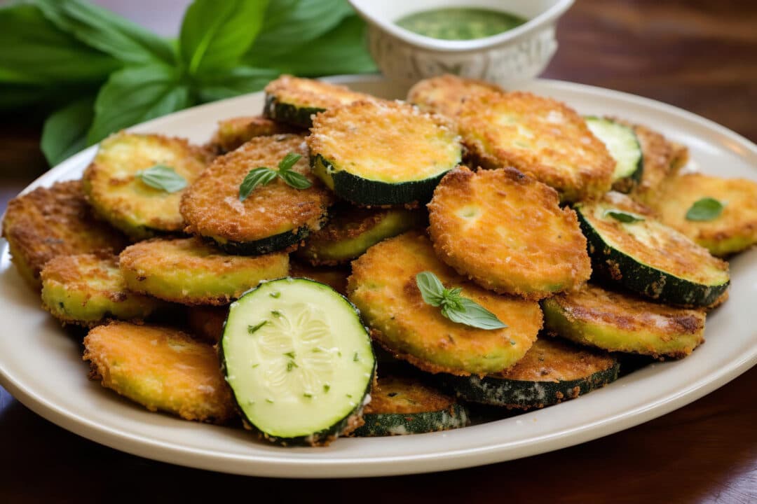 Corre aqui e aprenda a fazer essa Abobrinha à Milanesa deliciosa!