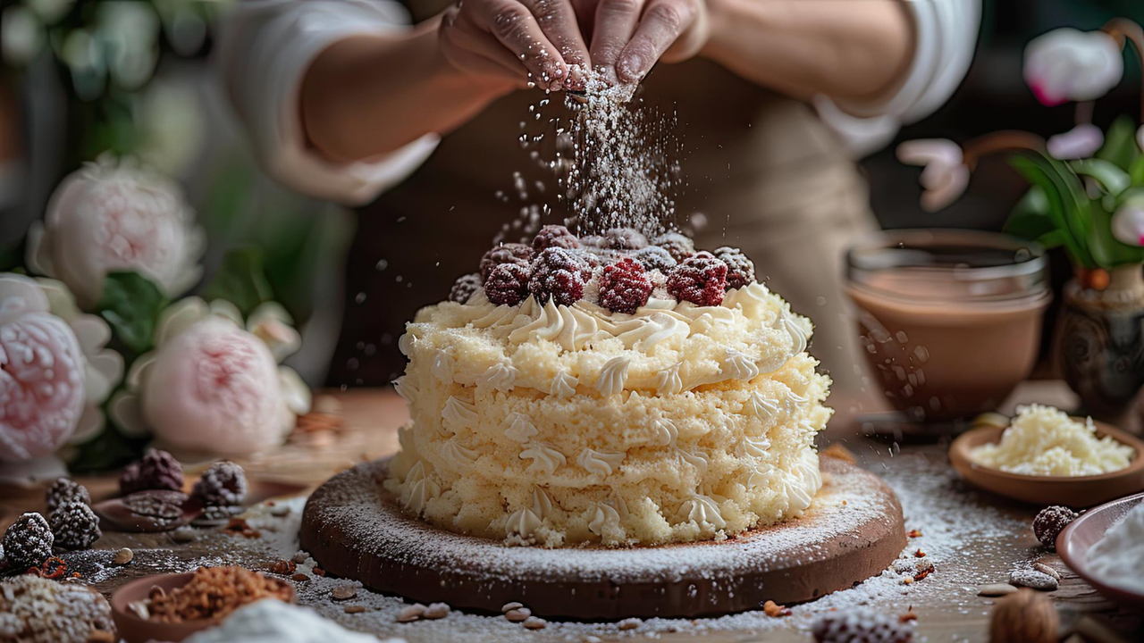 Bolo Sonho: macio, cremoso e doce como um abraço