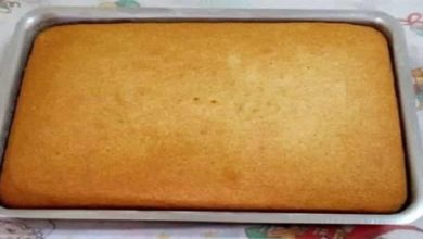 Bolo de Água bom para Rocambole Doce Muito Fácil além de delicioso