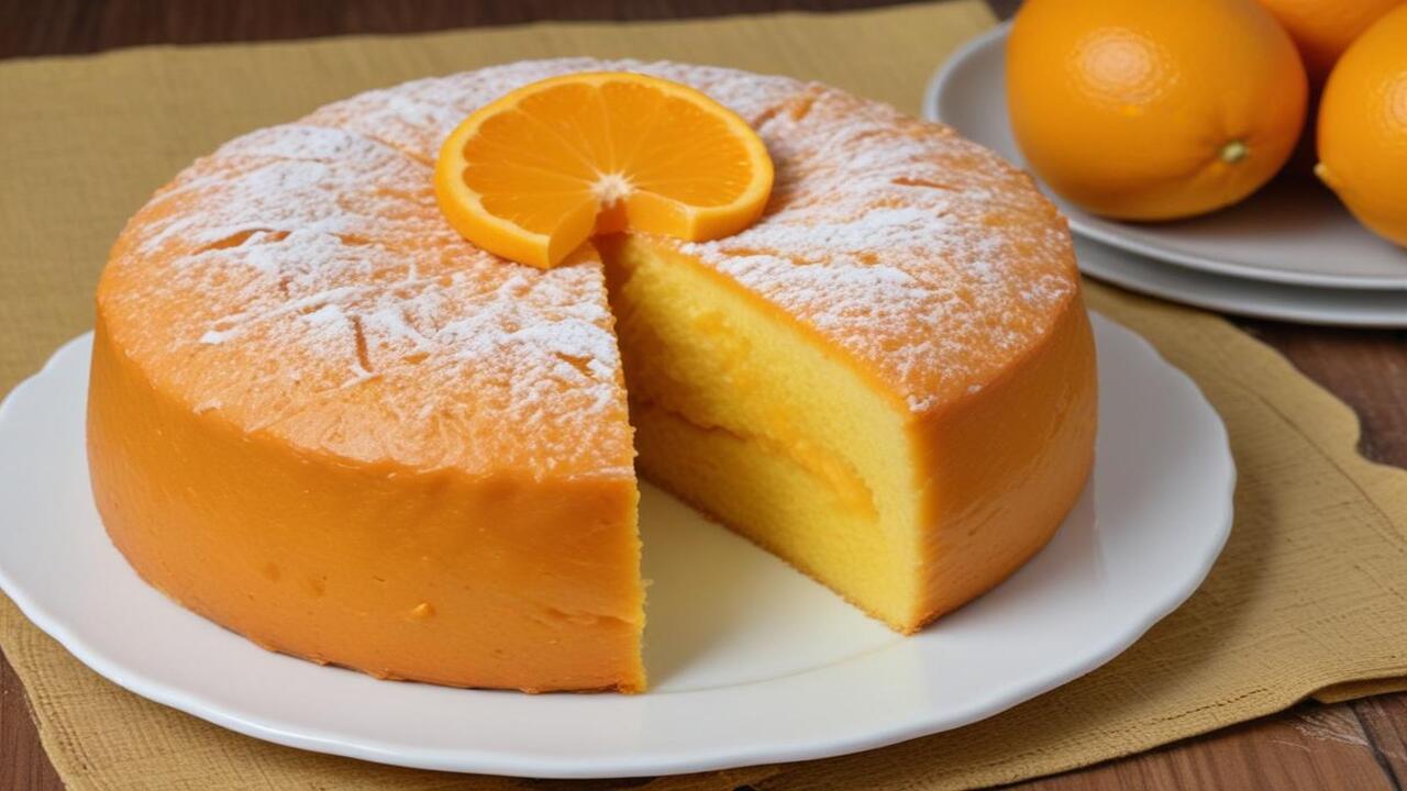 Bolo de Laranja Receita Imperdível!