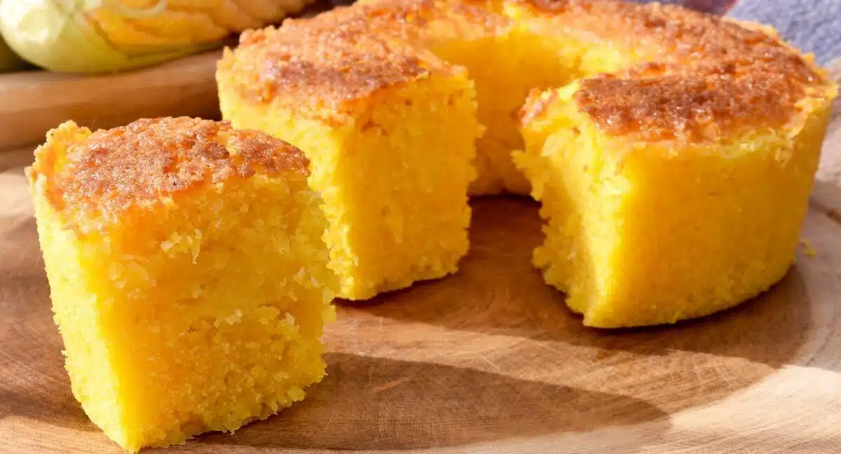 Bolo de Milho de Lata cremoso demais para fazer hoje e se deliciar