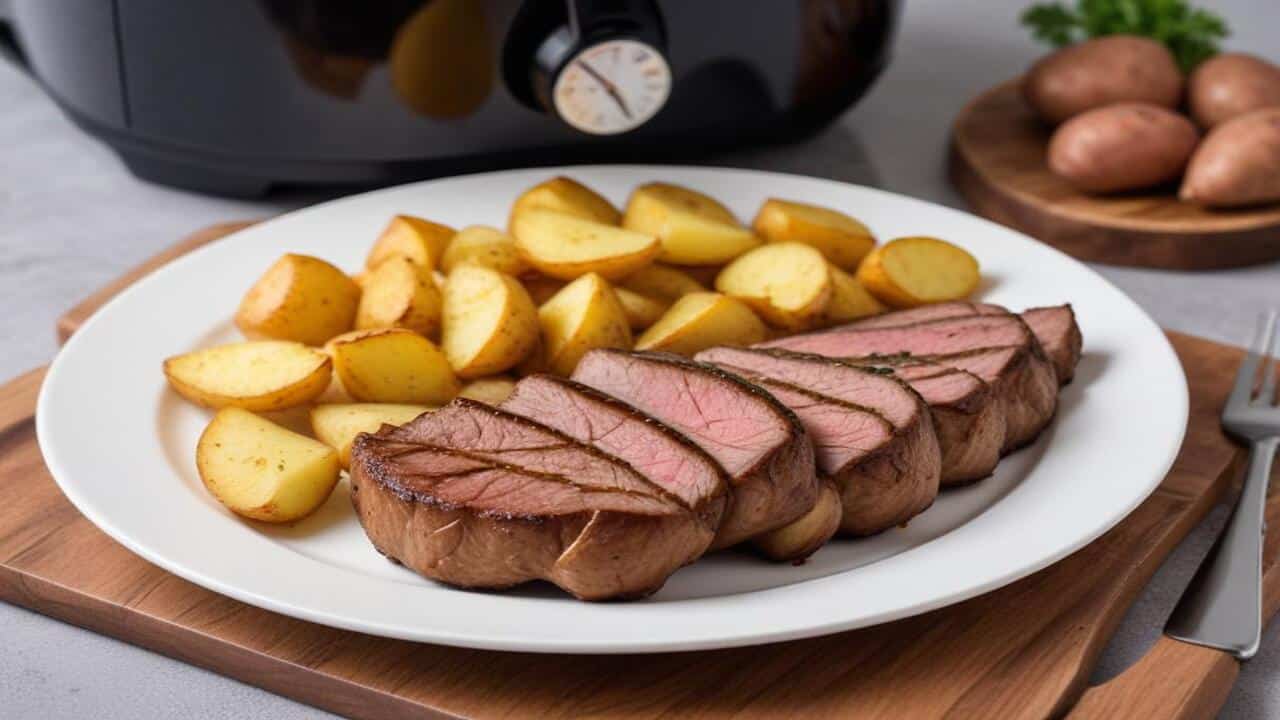 Picanha Suína com Batatas na Airfryer: Uma Receita que Aprendi com Meu Tio