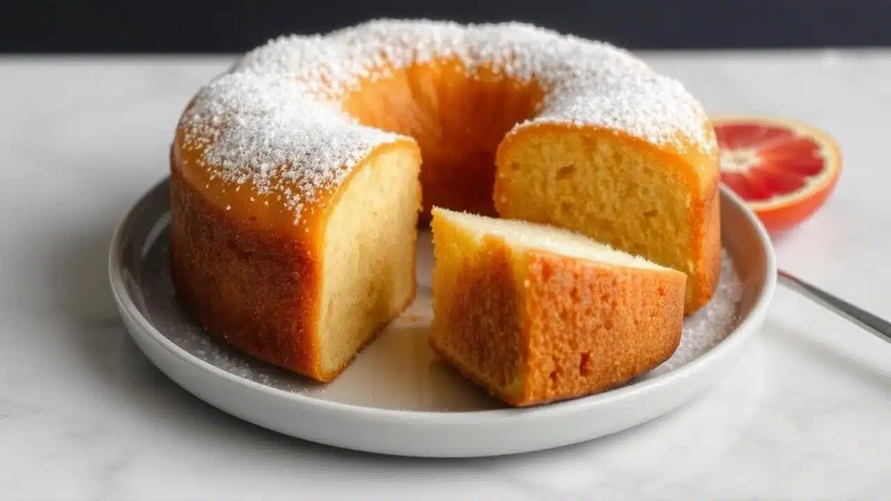 Bolo de Laranja Fofinho para você fazer hoje e garantir um café da tarde perfeito!