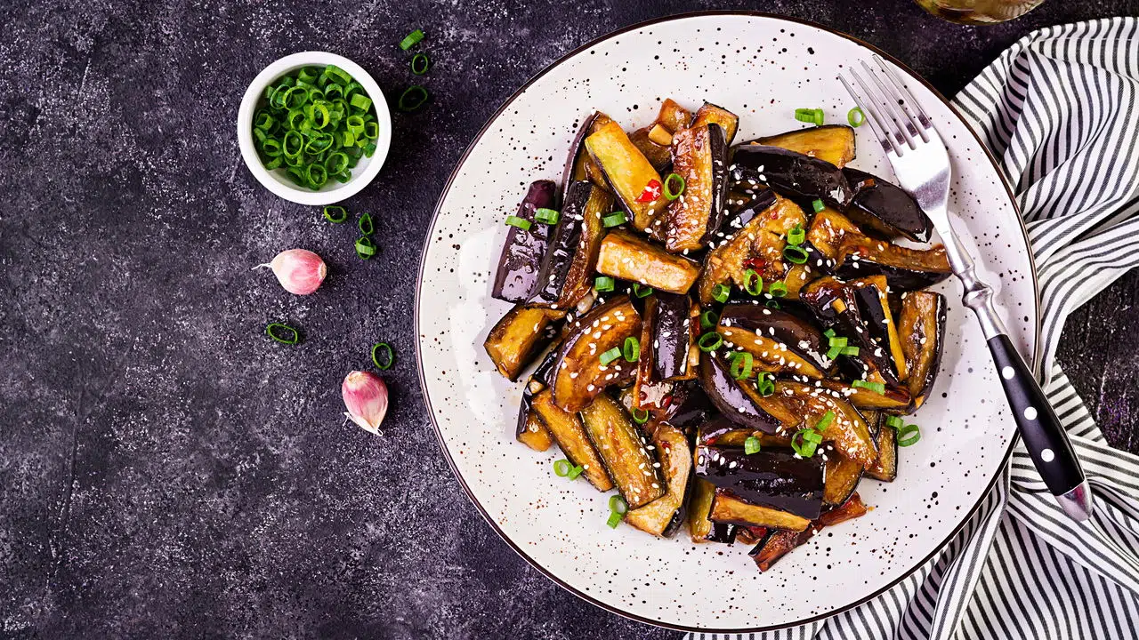 Salada de Berinjela no Forno