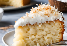 Bolo de Coco com Farinha de Aveia bem Saudável e Delicioso