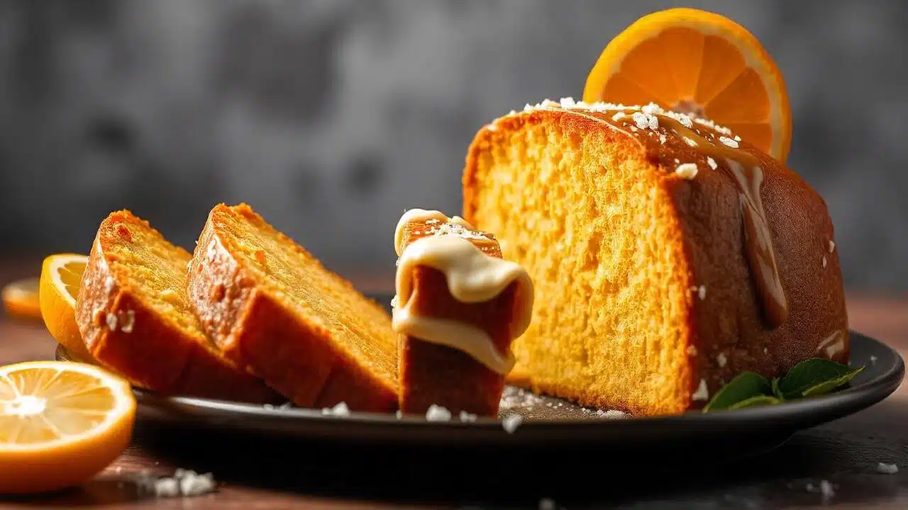 Bolo de Laranja Inteira (com Casca e Tudo) Receita Simples e Deliciosa