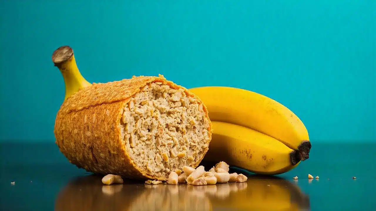 Pão de Casca de Banana Receita Fácil Saudável e Saborosa