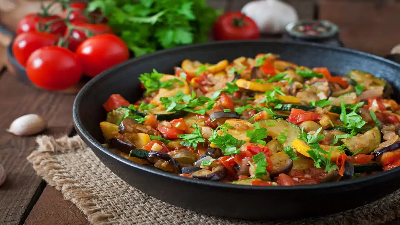 Ratatouille na Frigideira Fácil e Rápida para o Dia a Dia