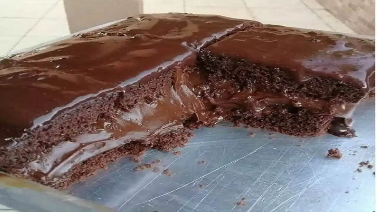 Receita de Bolo de Chocolate Feito no Liquidificador