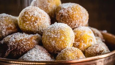 Bolinhos de Chuva de Chocolate