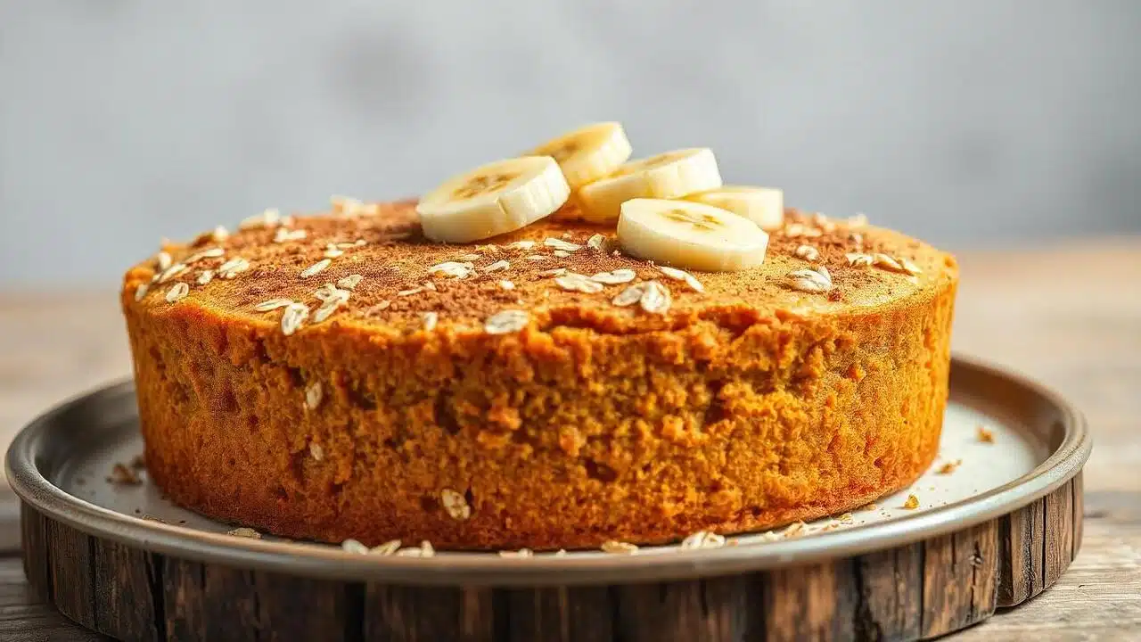 Bolo de Banana com Aveia: Sem Açúcar, Sem Farinha e Deliciosamente Saudável!