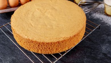 Pão de Ló com Leite Quente