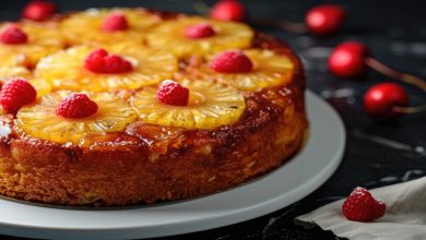 Receita de Bolo de Abacaxi Simples e Fofinho