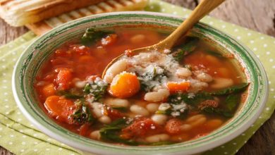 Sopa de Feijão com Couve