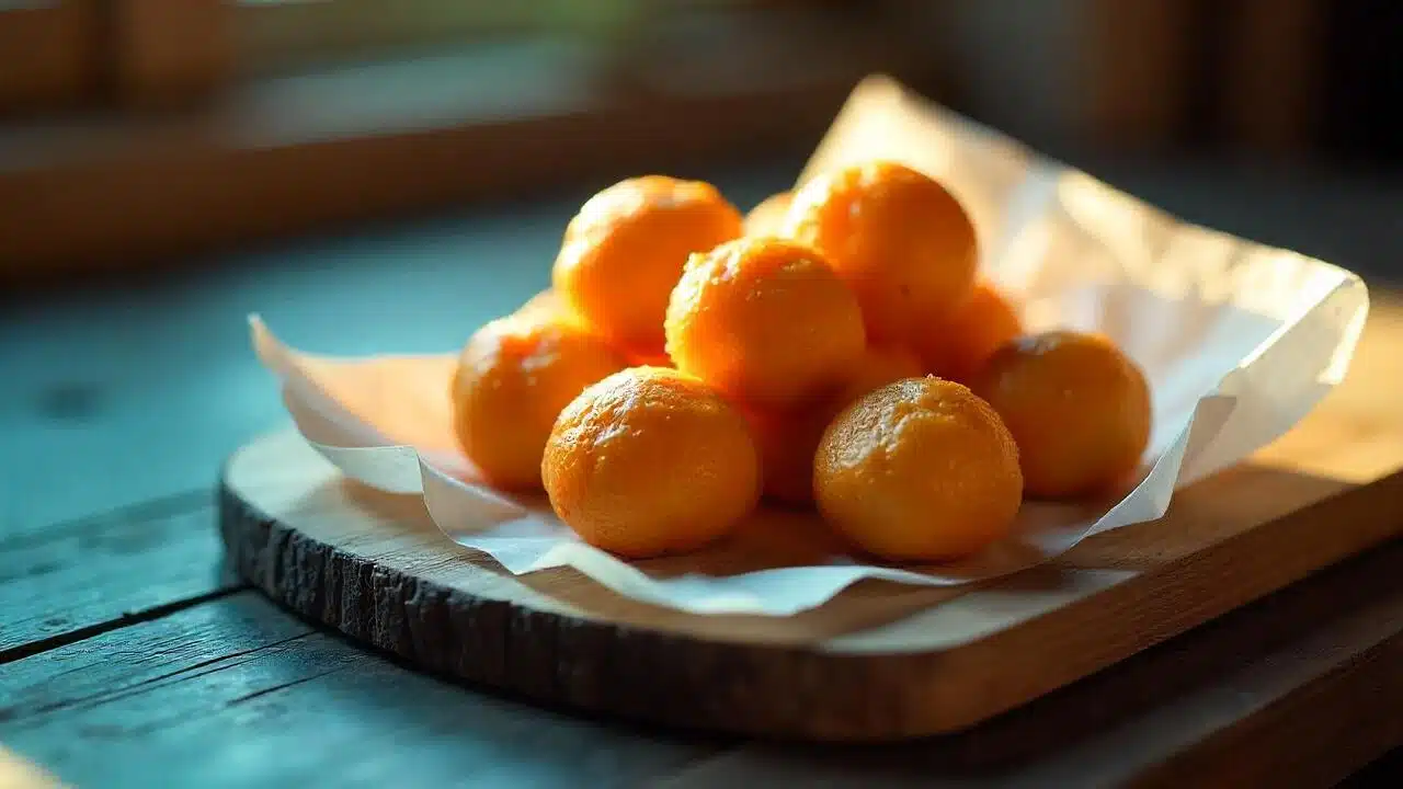 Bolinhas de queijo: muito crocantes por fora, cremosas por dentro