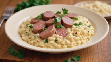 Receita Prática de Risoto de Calabresa para o Dia a Dia