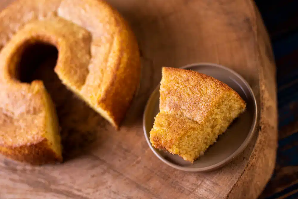 Bolo de Fubá com Maizena