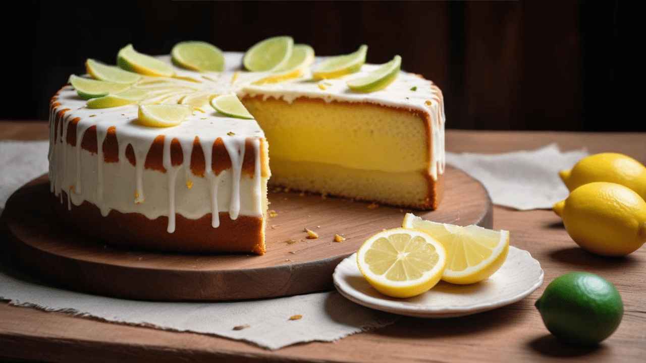 Receita Completa de Bolo de Limão Fofinho e Cítrico