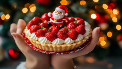 Mini Tortas de Morango: A Sobremesa Perfeita para o Natal